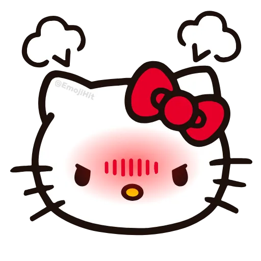 😡 Эмодзи «Hello Kitty ➡» для Telegram