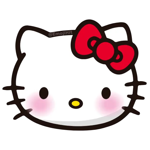 😳 Эмодзи «Hello Kitty ➡» для Telegram