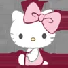 🤍 Эмодзи «𝓗𝐞𝐥𝐥𝐨 𝓚𝐢𝐭𝐭𝐲 𝓫𝔂» для Telegram
