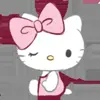 🤍 Эмодзи «𝓗𝐞𝐥𝐥𝐨 𝓚𝐢𝐭𝐭𝐲 𝓫𝔂» для Telegram