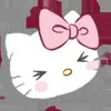 🤍 Эмодзи «𝓗𝐞𝐥𝐥𝐨 𝓚𝐢𝐭𝐭𝐲 𝓫𝔂» для Telegram