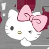 🤍 Эмодзи «𝓗𝐞𝐥𝐥𝐨 𝓚𝐢𝐭𝐭𝐲 𝓫𝔂» для Telegram