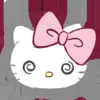 🤍 Эмодзи «𝓗𝐞𝐥𝐥𝐨 𝓚𝐢𝐭𝐭𝐲 𝓫𝔂» для Telegram