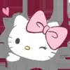 🤍 Эмодзи «𝓗𝐞𝐥𝐥𝐨 𝓚𝐢𝐭𝐭𝐲 𝓫𝔂» для Telegram