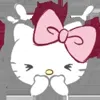 🤍 Эмодзи «𝓗𝐞𝐥𝐥𝐨 𝓚𝐢𝐭𝐭𝐲 𝓫𝔂» для Telegram