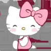 🤍 Эмодзи «𝓗𝐞𝐥𝐥𝐨 𝓚𝐢𝐭𝐭𝐲 𝓫𝔂» для Telegram
