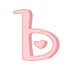 🤩 Эмодзи «Girly vibe - розовые буквы, иконки» для Telegram