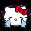 😭 Эмодзи «Hello Kitty» для Telegram