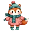 🦊 Эмодзи «🎄 New year - новогодние» для Telegram