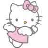 🐈 Эмодзи «Hello kitty 🐈» для Telegram