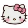 Эмодзи Hello kitty 🐈 для Telegram — скачать