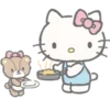 🐈 Эмодзи «Hello kitty 🐈» для Telegram