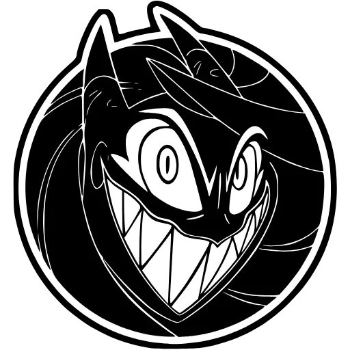⬛️ Эмодзи «helluva boss, aint it?» для Telegram