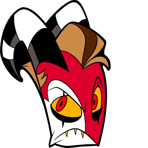 😡 Эмодзи «helluva boss, aint it?» для Telegram