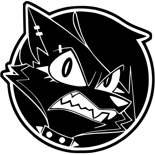 ⬛️ Эмодзи «helluva boss, aint it?» для Telegram