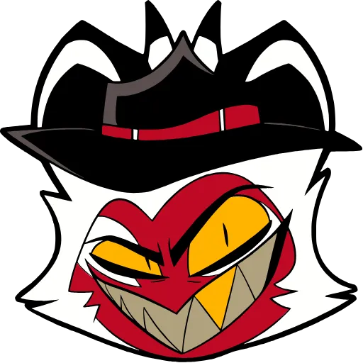 😈 Эмодзи «helluva boss, aint it?» для Telegram
