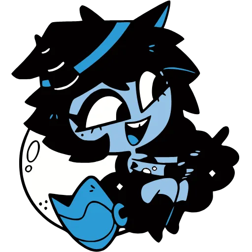 🧙‍♀️ Эмодзи «helluva boss, aint it?» для Telegram