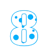 💧 Эмодзи «Цифры» для Telegram