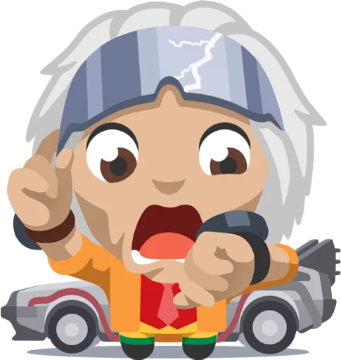 😨 Стикер «Heroes» для Telegram