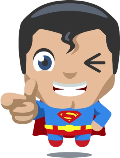 😉 Стикер «Heroes» для Telegram