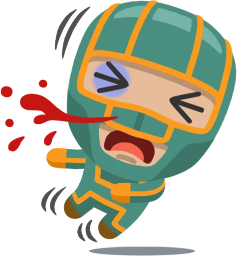 🤕 Стикер «Heroes» для Telegram