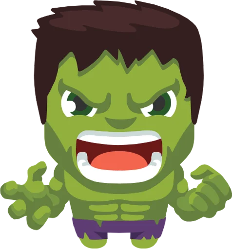 🤬 Стикер «Heroes» для Telegram