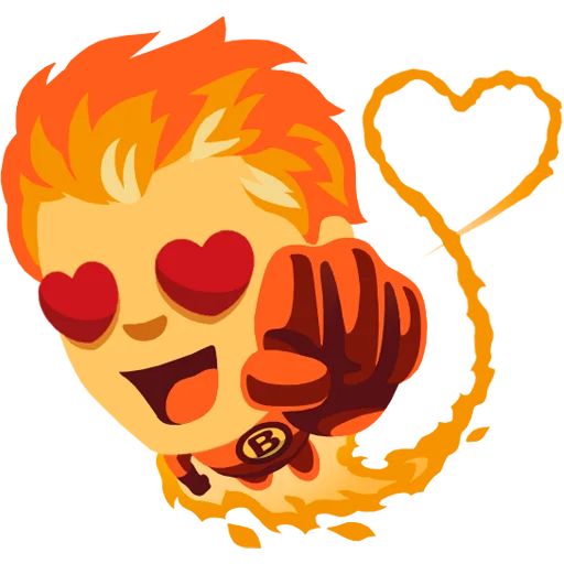 😍 Стикер «Heroes» для Telegram