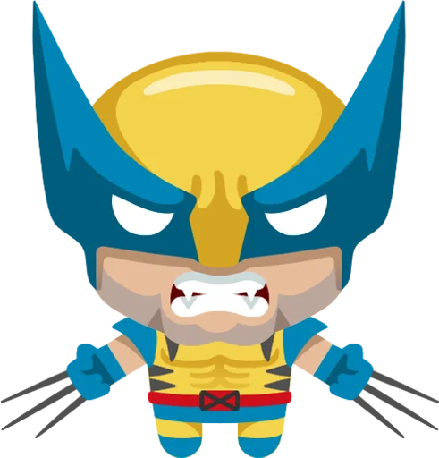 Стикерпак Heroes для Telegram — скачать