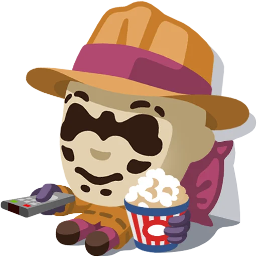 🍿 Стикер «Heroes» для Telegram