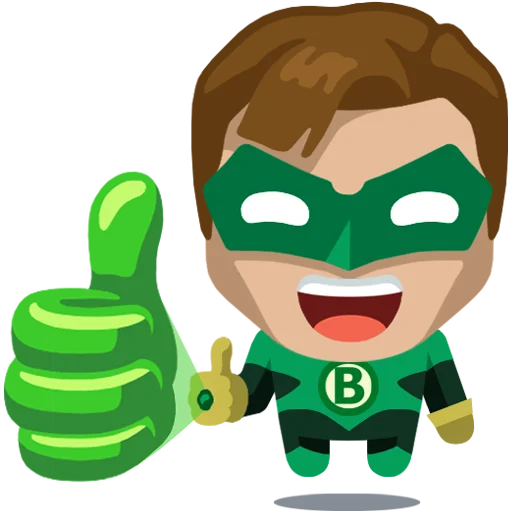 👍 Стикер «Heroes» для Telegram