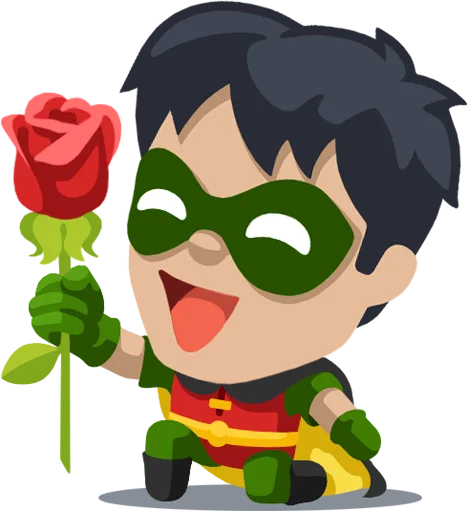 🌹 Стикер «Heroes» для Telegram