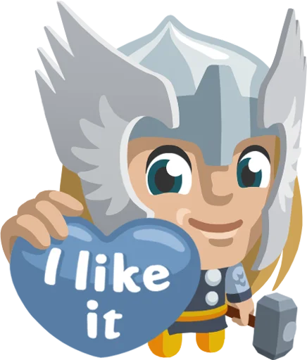 ❤️ Стикер «Heroes» для Telegram