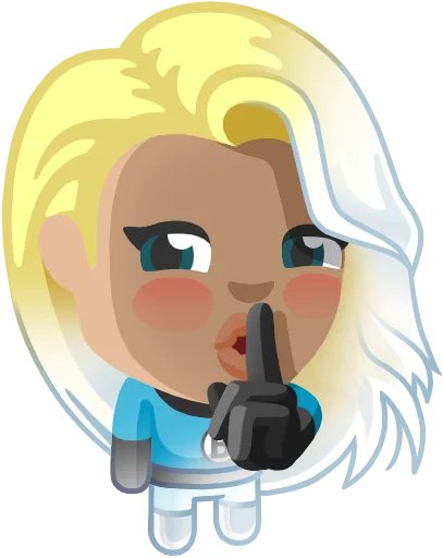 🤫 Стикер «Heroes» для Telegram