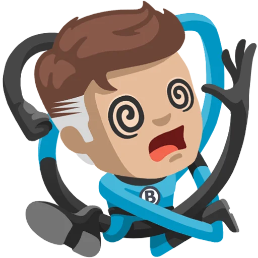 😵‍💫 Стикер «Heroes» для Telegram