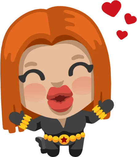 😘 Стикер «Heroes» для Telegram