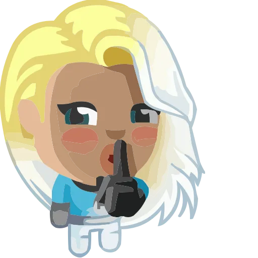 🤫 Эмодзи «Heroes» для Telegram