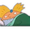 🛏 Эмодзи «Hey Arnold» для Telegram
