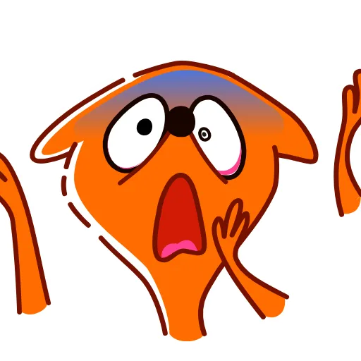 😱 Стикер «High Fox» для Telegram