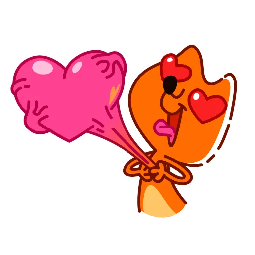 😍 Стикер «High Fox» для Telegram