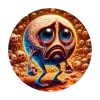 😰 Эмодзи «High On Cringe» для Telegram