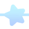 ⭐️ Эмодзи «Фиолетовые буквы со звёздочками, дни календаря» для Telegram