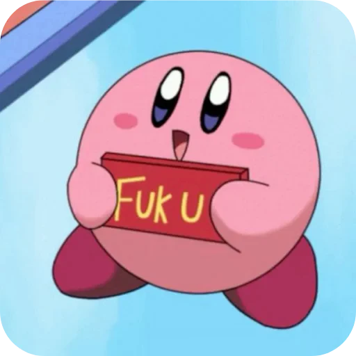 😘 Стикер «Kirby» для Telegram