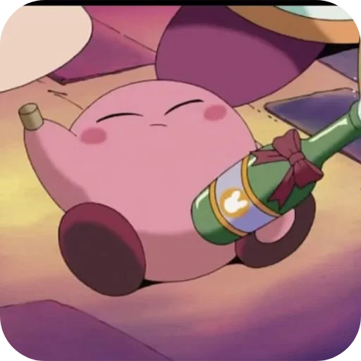 🍻 Стикер «Kirby» для Telegram
