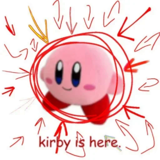 Стикерпак Kirby для Telegram — скачать