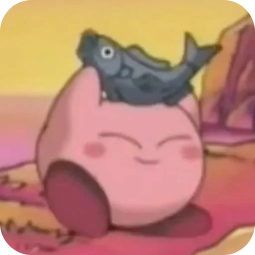 ☺ Стикер «Kirby» для Telegram