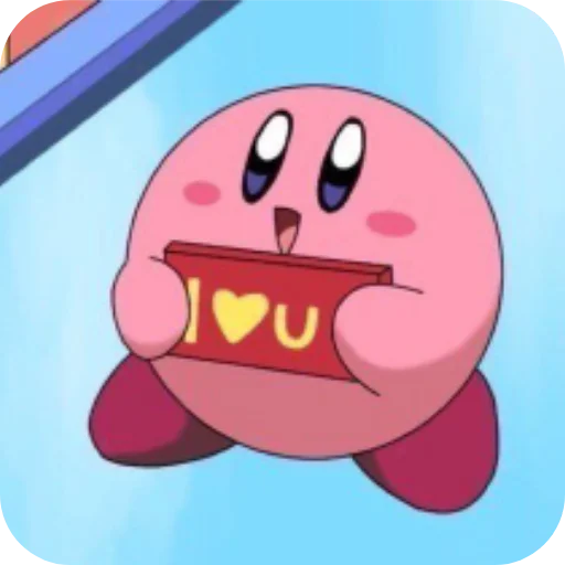 ❤ Стикер «Kirby» для Telegram