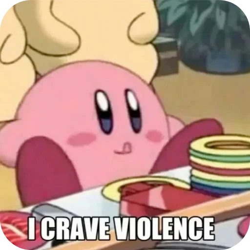 😋 Стикер «Kirby» для Telegram