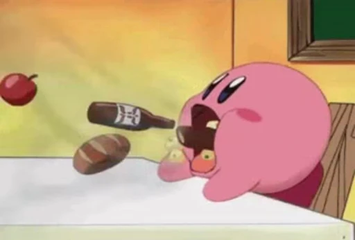 🫣 Стикер «Kirby» для Telegram