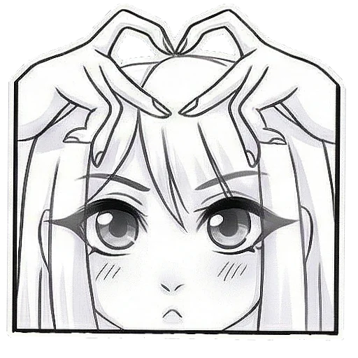 ❤ Стикер «Хикару ТГК» для Telegram