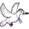 🕊 Эмодзи «Hippies» для Telegram